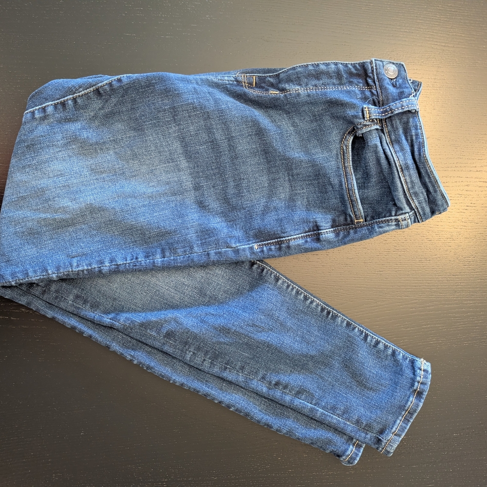 3 For $24 Arizona Jean Company Deep Blue Jeggings - Picture 4 of 7